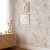 Elegante Blumen-Tapete für Wohnzimmer Bosco Tropicale Beige Sales
