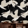 Moderne selbstklebende Tapete im orientalischen Stil für Wohnzimmer Aironi Neri Verkauf