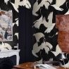 Moderne selbstklebende Tapete im orientalischen Stil für Wohnzimmer Aironi Neri Lagerbestand