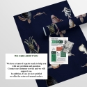 Moderne realistische Tapete mit maritimem Design Blaue Tropische Fische Katalog