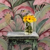 Exklusive Dschungel-Florale Tapete Bosco Tropicale Rosa Verkauf