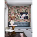 Exklusive Dschungel-Florale Tapete Bosco Tropicale Rosa Katalog