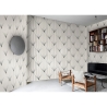 Vintage Art Déco Tapete mit geometrischem Design in Schwarz-Weiß Rabatte