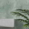 Elegante selbstklebende Tapete für Wohnzimmer Stucco Veneziano Grün Verkauf