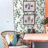 Tapete mit Eukalyptusblättern für Küche, Wohnzimmer, Schlafzimmer Angebot