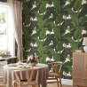 Dschungel Wald Tapete für modernes Wohnzimmer Bananenblätter Verkauf
