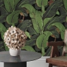 Design-Wandtapete selbstklebend Jungle Nature Schwarze Bananenblätter Verkauf
