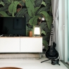 Design-Wandtapete selbstklebend Jungle Nature Schwarze Bananenblätter Angebot