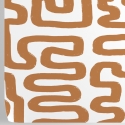 Selbstklebende Tapete geometrisches Design Abstrakt Weiß und Haselnuss Sales