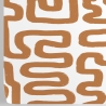 Selbstklebende Tapete geometrisches Design Abstrakt Weiß und Haselnuss Sales