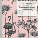 Raffinierte rosa selbstklebende Tapete für Wohnzimmer Pellicani Katalog