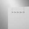 Platzsparender Türgarderobe aus Metall mit 5 Haken Swift Angebot