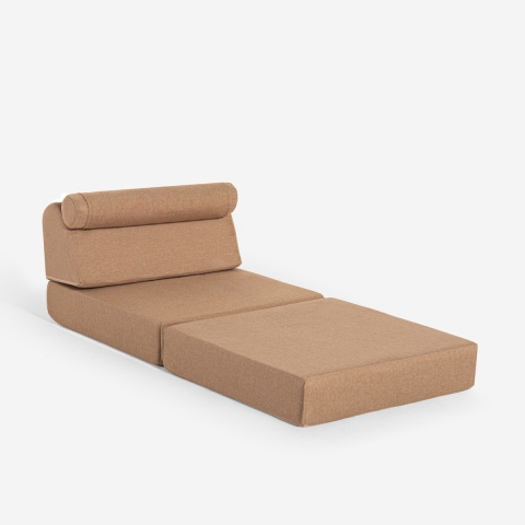 Sessel Einzelbett, platzsparend zusammenklappbar Jasmine Aktion