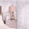 Florale Tapete mit Tieren für Kinderzimmer Rosa Vittoriana Angebot