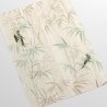 Orientalische Blumen-Tapete mit Pflanzen Japanischer Wald Bambus Sales