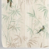 Orientalische Blumen-Tapete mit Pflanzen Japanischer Wald Bambus Rabatte