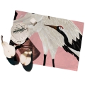 Set 2 Wasserabweisende Platzsets 42x30cm Aironi Rosa Aktion