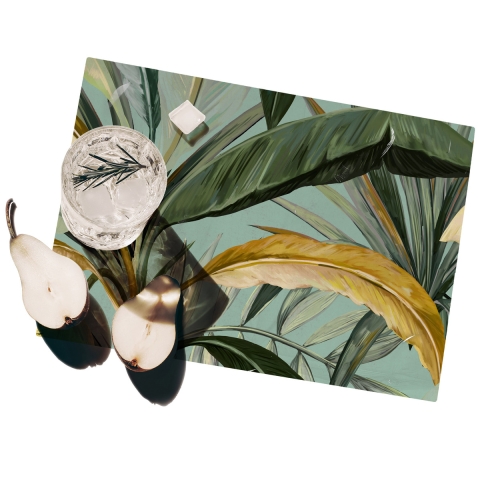 2er-Set Platzsets Botanisches Design 42x30 cm, Foresta Verde Aktion