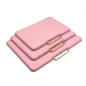 3er-Set Schneidebretter aus Kunststoff in Granit-Optik Rosa Bisetti Stonerose Angebot