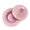 Antihaft-Tajine-Topf aus rosa Keramik 26 cm Bisetti Stonerose Angebot