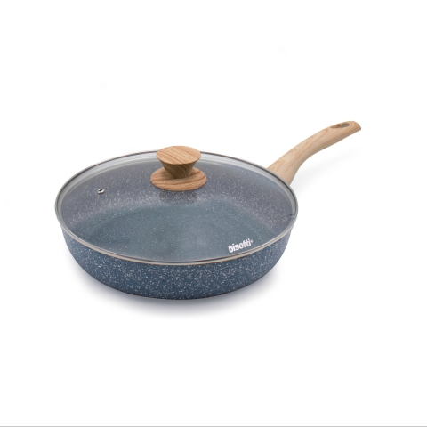 Antihaft-Aluminiumpfanne 28 cm mit Deckel Pierre Gourmet Aktion