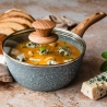 6-teiliges Kochgeschirr-Set mit antihaftbeschichteter Pfanne und Grillpfanne Pierre Gourmet Katalog