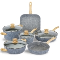 10-teiliges Kochgeschirr-Set, Antihaft-Aluminium, Pierre Gourmet Aktion
