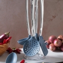 Set mit 6 Küchenutensilien aus Silikon mit Halterung Pierre Gourmet Verkauf