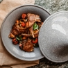 Antihaft Tajine-Topf 26cm aus Keramik-Stoneware Pierre Gourmet Verkauf