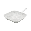 Antihaft-Grillpfanne 28x28cm mit weißem Holzgriff Stonewhite Aktion