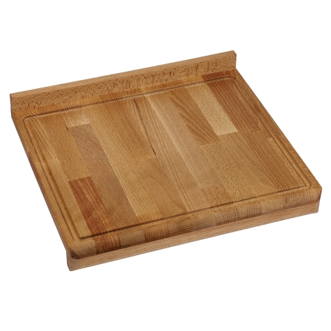 Buchenholz-Schneidebrett 40x36cm für Küche Bisetti Aktion