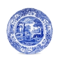 Set 4 kleine Teller aus Terrakotta im englischen Stil 19x19x2 cm Blue Italian Aktion