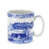 Set aus 4 Porzellantassen mit Unterteller im Englischen Stil Blue Italian Aktion