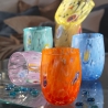 6er-Set Wassergläser aus Glas, runde Form, 10 cm Bombetta Lagerbestand