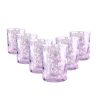 Set 6 Wassergläser bunt 10cm Tischglas Carnaval Preis
