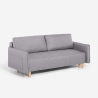 Schlafsofa 2-Sitzer im skandinavischen Stil mit verstellbarer Rückenlehne Chara Verkauf