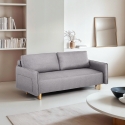 Schlafsofa 2-Sitzer im skandinavischen Stil mit verstellbarer Rückenlehne Chara Aktion