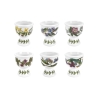 Set aus 6 Eierbechern aus Porzellan Portmeirion Botanic Garden Aktion