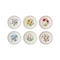Set aus 6 flachen Tellern 26,7 cm Portmeirion Botanic Garden Meadow Aktion