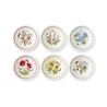 Set aus 6 tiefen Tellern 22 cm aus Porzellan Portmeirion Botanic Garden Meadow Aktion