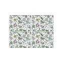 Set aus 4 rechteckigen Tischsets Portmeirion Botanic Garden Aktion