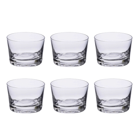 Set mit 6 konischen Likörgläsern aus Glas für Küche, Bar, Restaurant Mexico Aktion