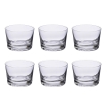 Set mit 6 konischen Likörgläsern aus Glas für Küche, Bar, Restaurant Mexico Aktion