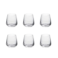Set mit 6 Likörgläsern Glas Goccia Küche Bar Restaurant Mexico Aktion