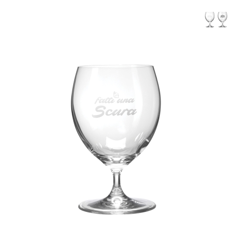 Set mit 2 Biergläsern für Pub, Restaurant, Küche, 600 ml, Fatti Una Scura Aktion