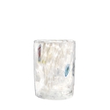 Set aus 6 Wassergläsern aus farbigem Glas Küche Restaurant 10cm Murrine Verkauf