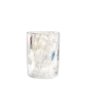Set aus 6 Wassergläsern aus farbigem Glas Küche Restaurant 10cm Murrine Verkauf