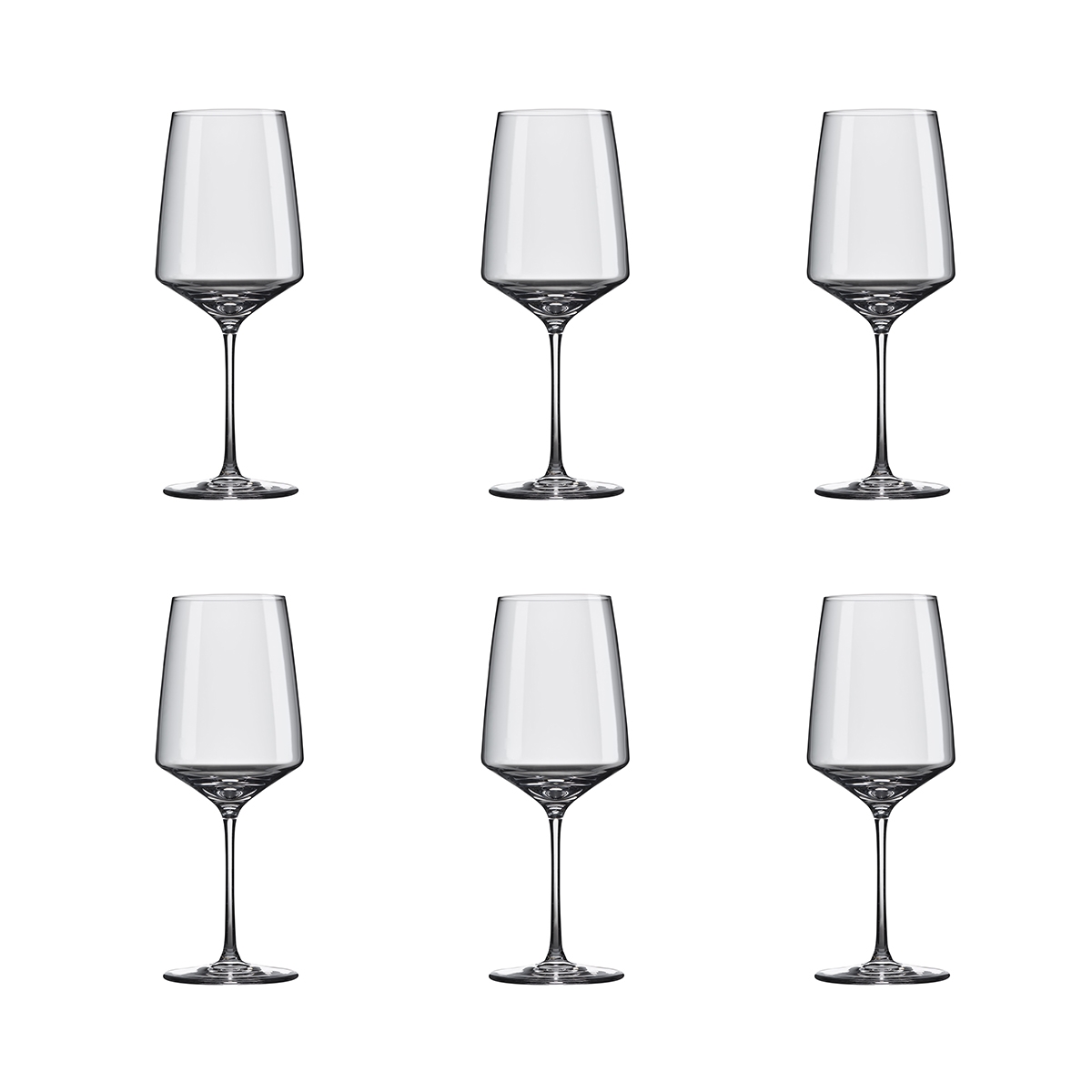 Set aus 6 Kristallglas-Weingläsern 400ml Küche Bar Restaurant Siesta Aktion Set aus 6 Kristallglas-Weingläsern 400ml Küche Bar Restaurant Siesta Aktion