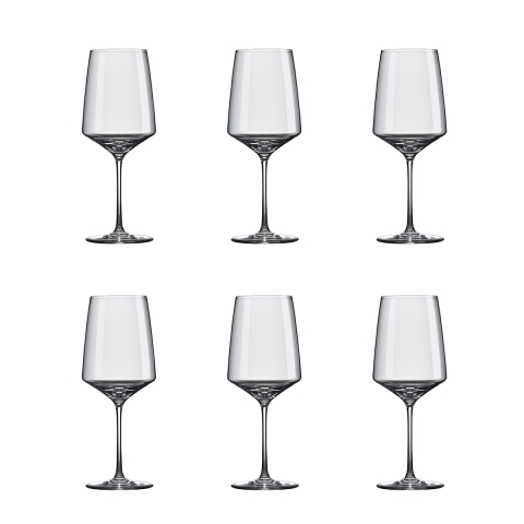 Set mit 6 Weingläsern für Verkostungen, Design für Küche, Bar und Restaurant, 520 ml, Siesta Aktion