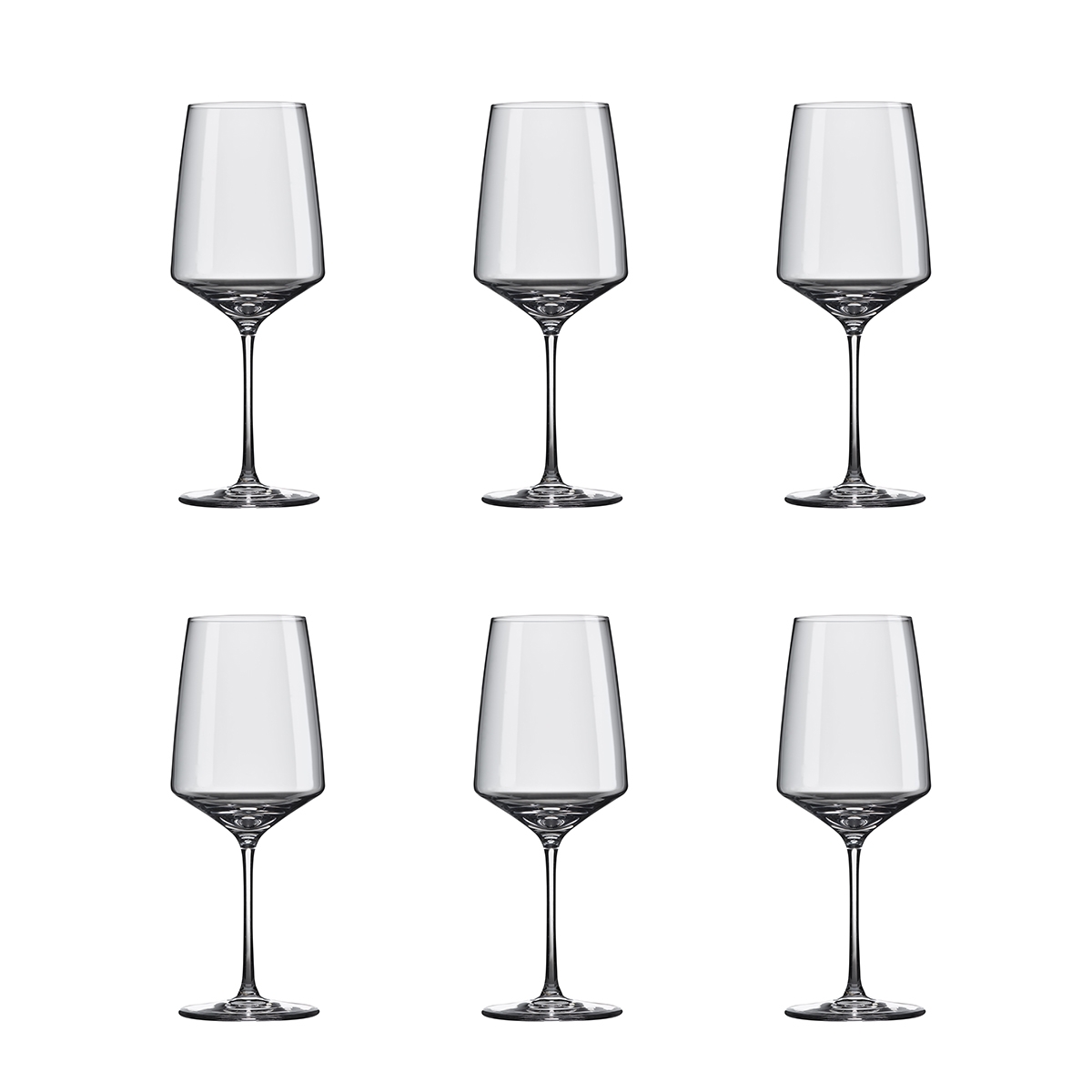 Set mit 6 Weingläsern für Verkostungen, Design für Küche, Bar und Restaurant, 520 ml, Siesta Aktion